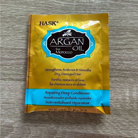 NEW … HASK “Argan Oil From Morocco” Repairing Deep Conditioner - Picture 1 of 2